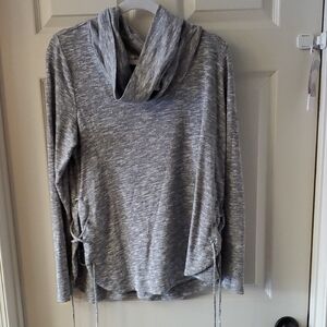 Knox Rose Women's Cowl Neck Long Sleeve Top.  Size Large